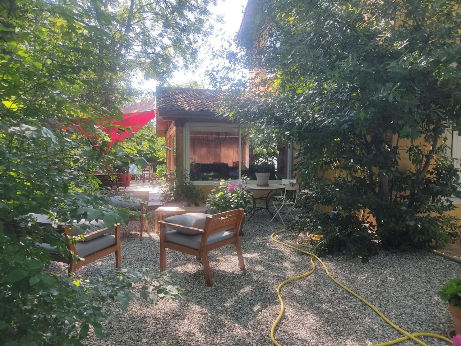 Bed and Breakfast La Frenaie Saint-Cyr-sur-le-Rhone Zewnętrze zdjęcie